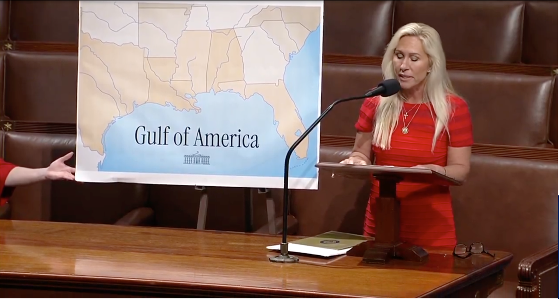 Gulf of America Floor Speech