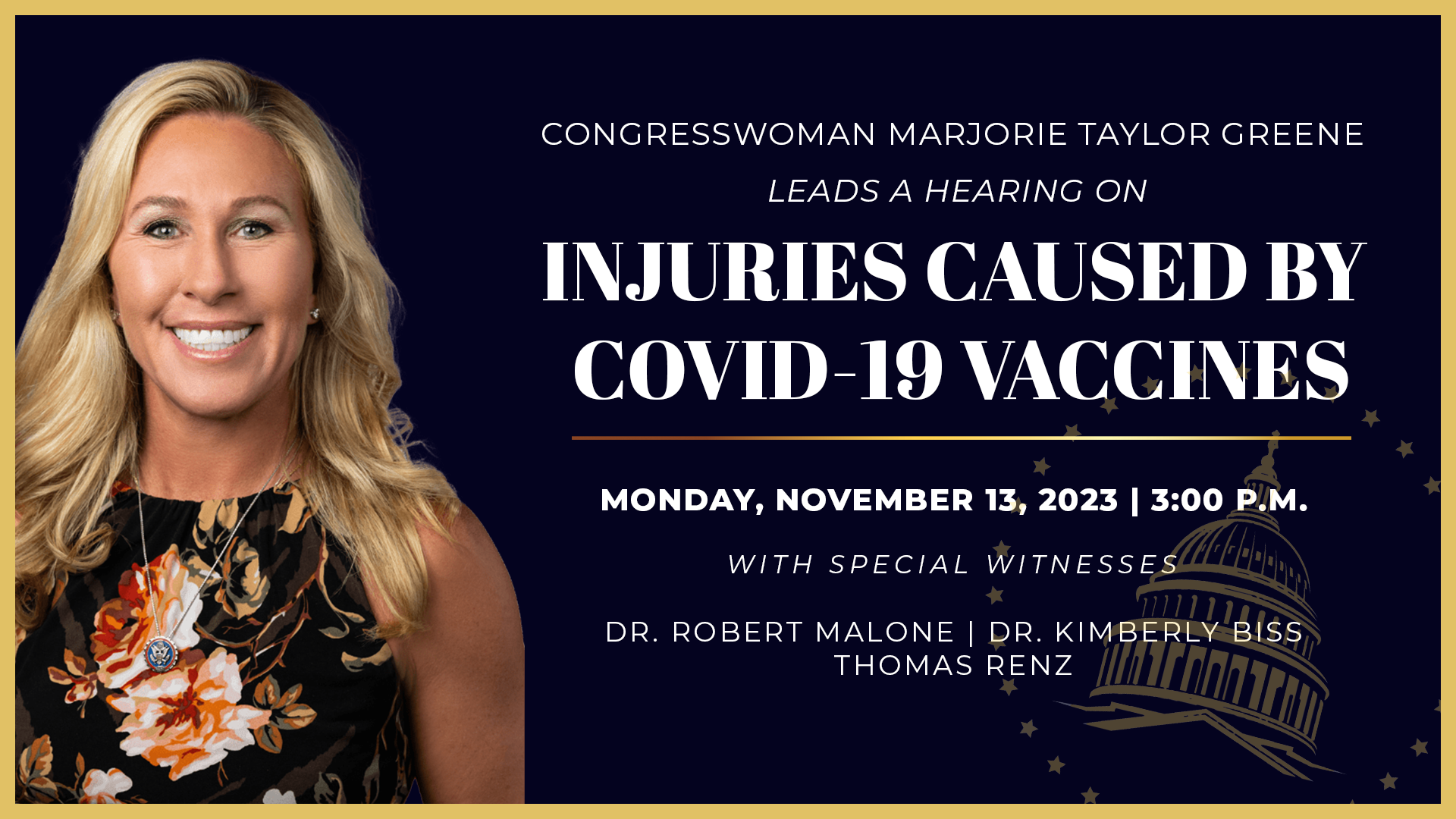 Hearing on COVID-19 Vaccines