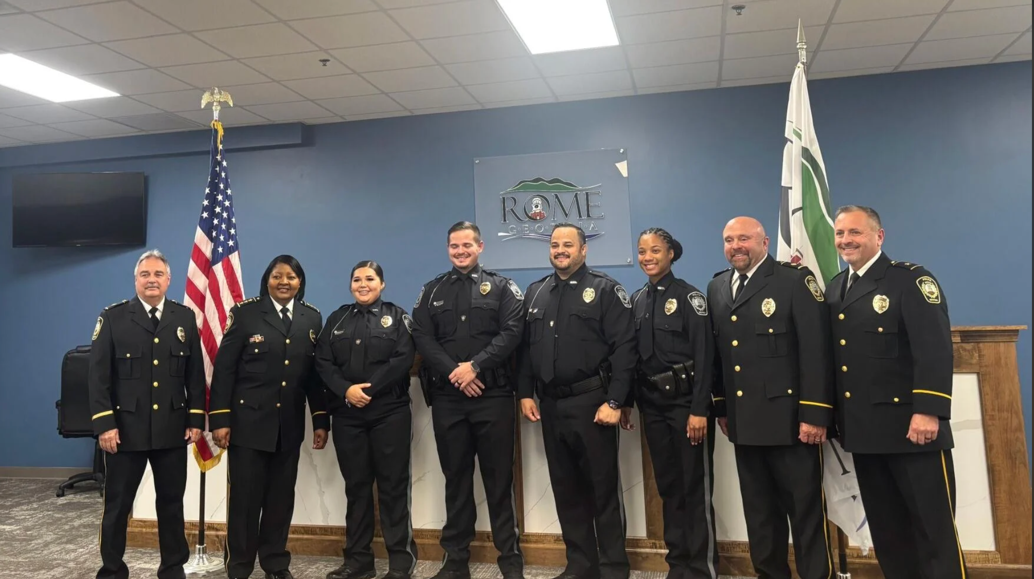 Rome Police Pinning
