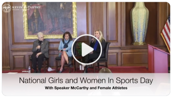 Rep. Greene joins a panel to discuss the infiltration of biological men in women's sports