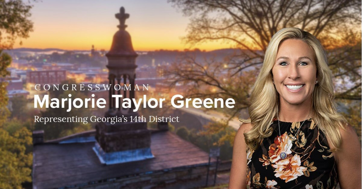 Congresswoman Marjorie Taylor Greene | Representing Georgia's 14 District