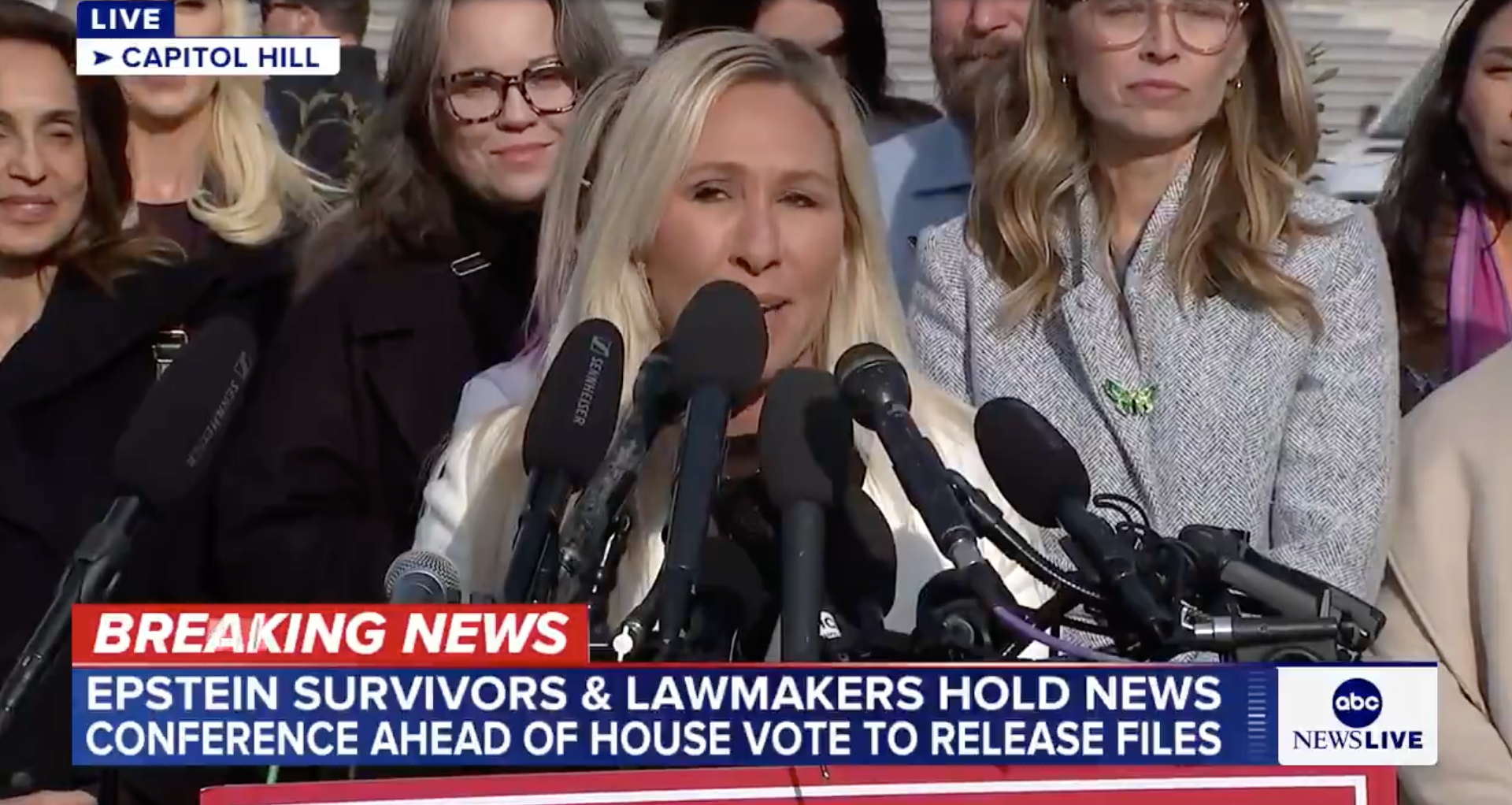 Epstein Files Press Conference