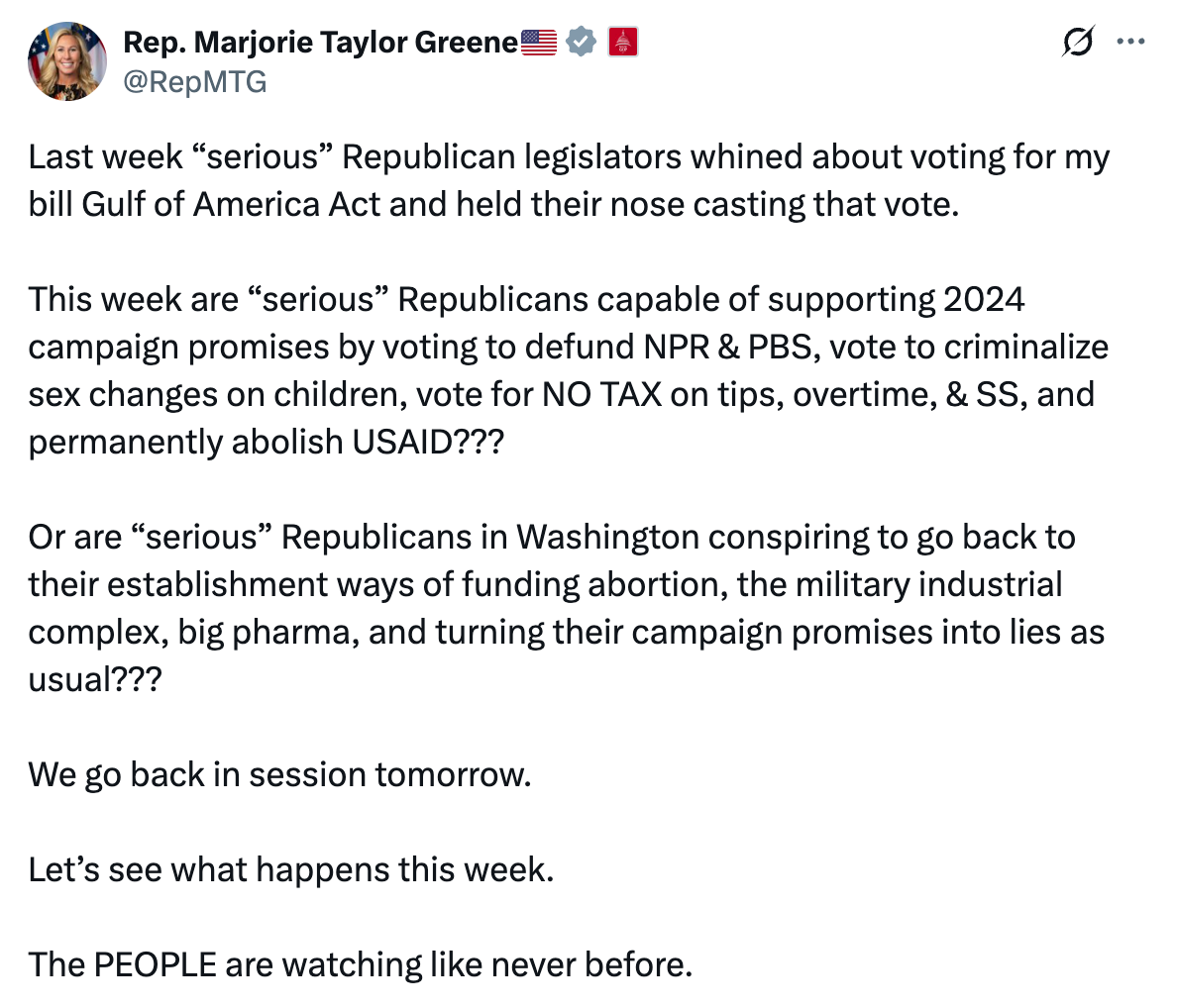 House Republicans Tweet
