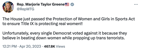 The Republican Party protects women!
