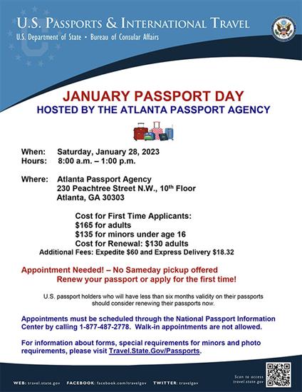 January Passport Day