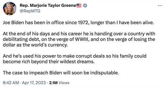 Joe Biden MUST be impeached