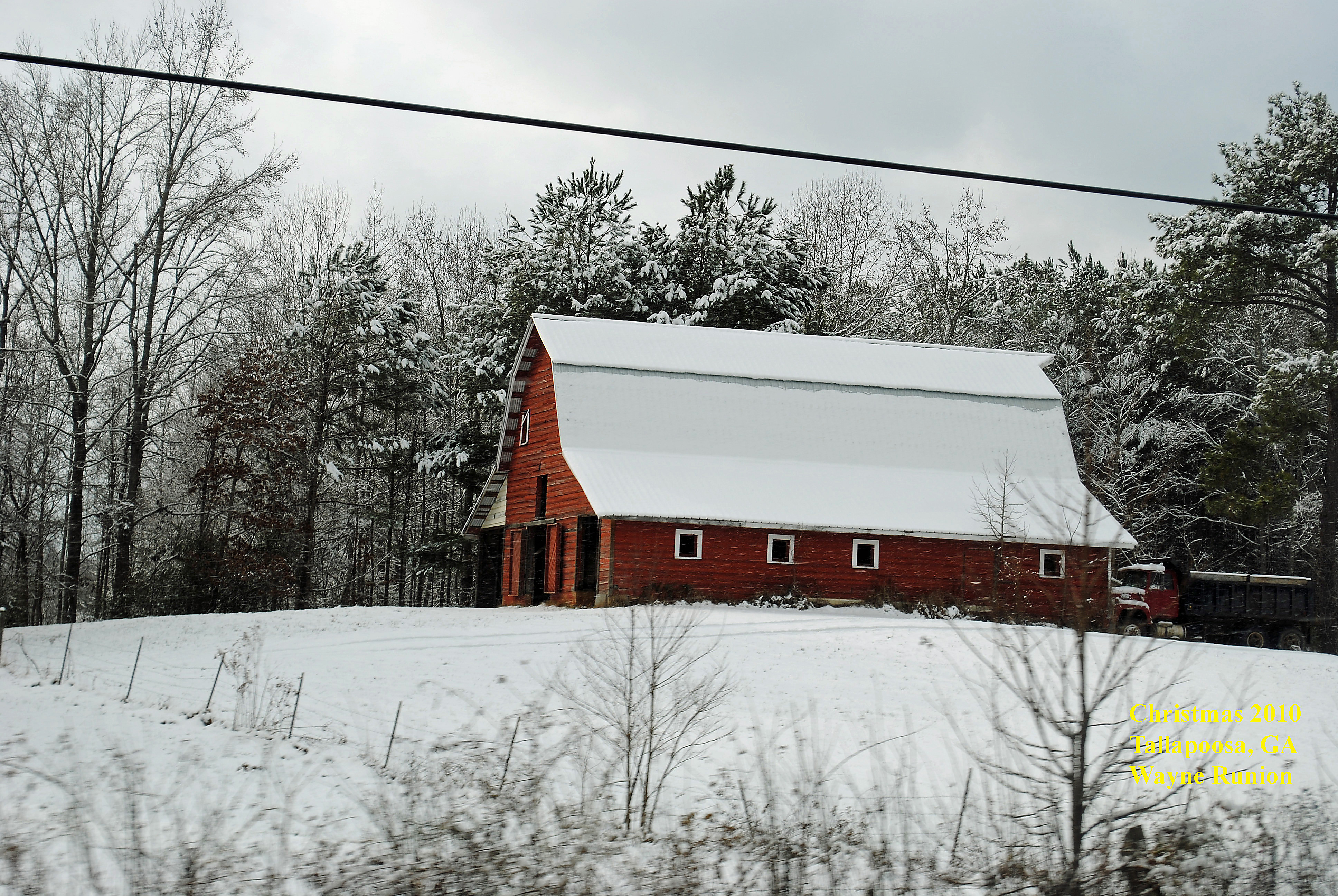 Winter 2010, Farm in NW Haralson County on GA Hwy 100